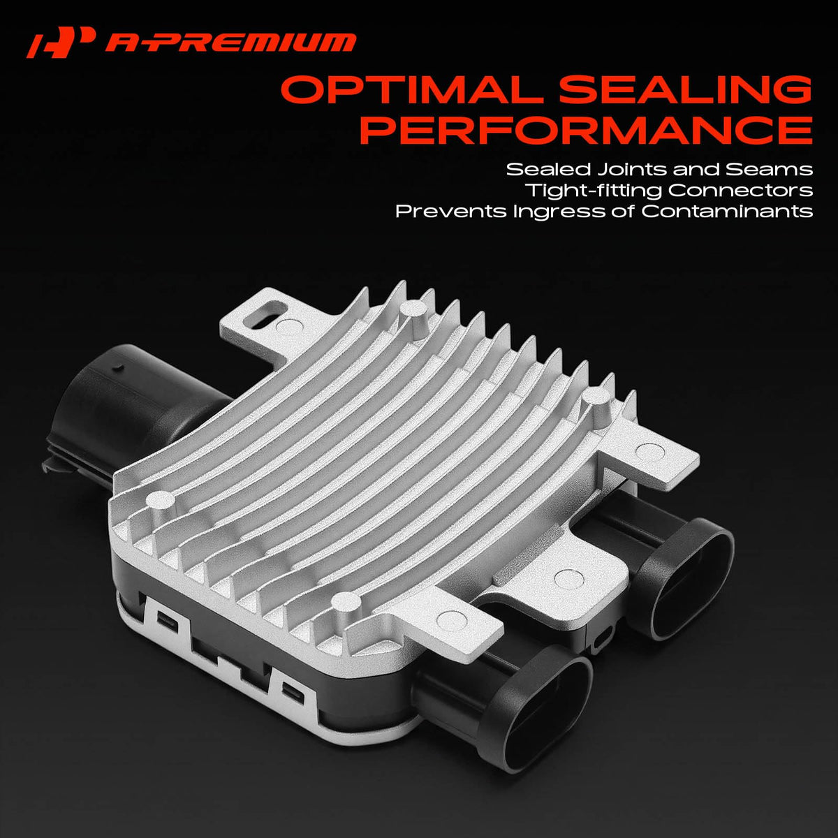 A-Premium detail of terminal blades highlighting durable contact points