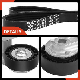 Macro view of A-Premium EPDM belt surface to highlight heat and wear resistant texture