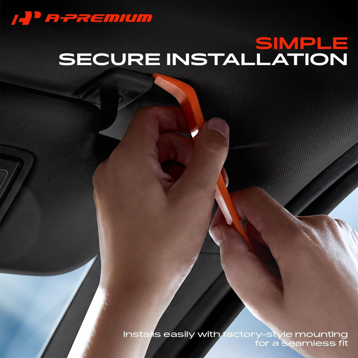 A-Premium fabric texture and stitching close-up showing long-lasting durability benefit