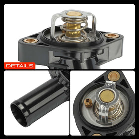 A-Premium thermostat housing in Jeep lifestyle shot illustrating ready-to-drive confidence