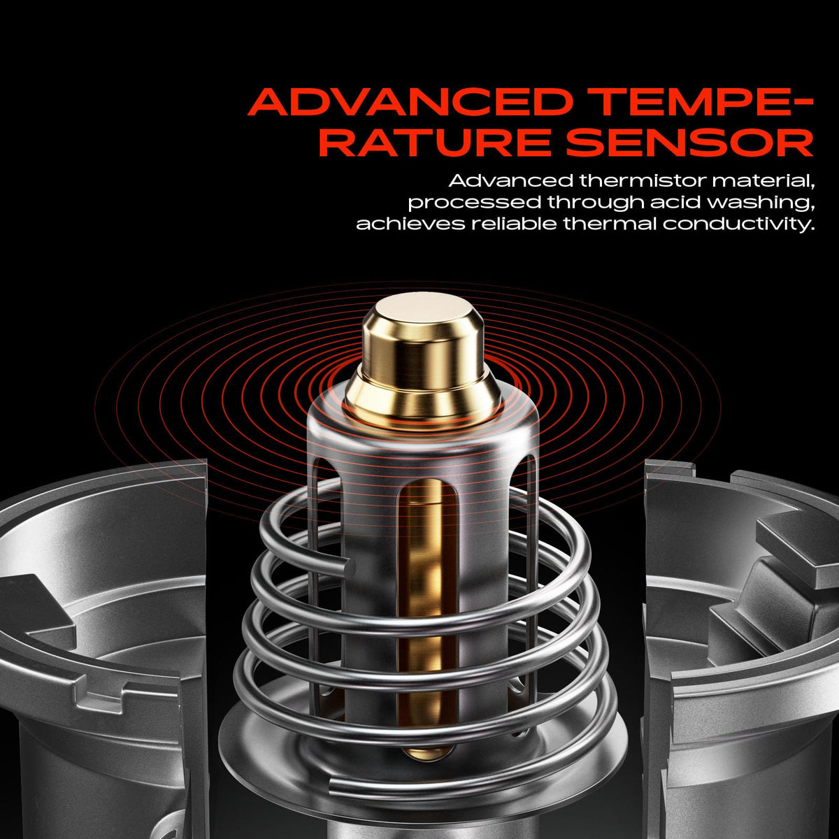 A-Premium thermostat boxed packaging protecting part during shipping benefit