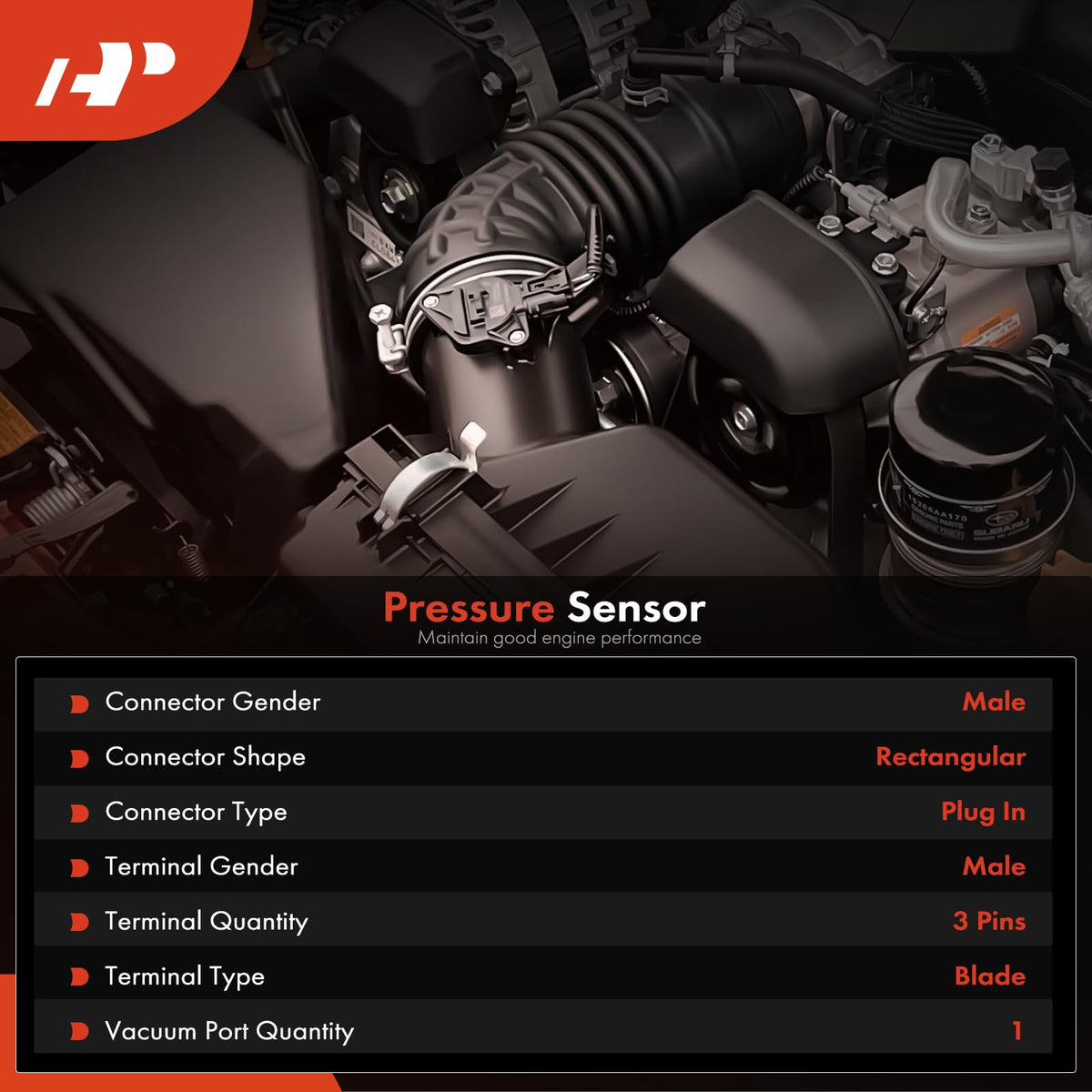 A-Premium three-pin detail highlighting secure electrical contact