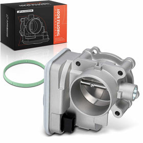 A-Premium throttle body front view showing clean fit and restored throttle function