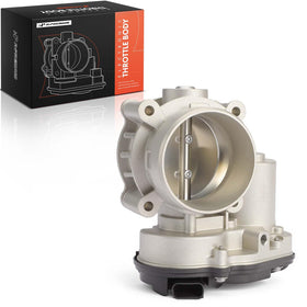 A-Premium throttle body front view showing fit and direct replacement benefit