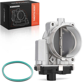 A-Premium throttle body front view showing clean fit and fast replacement benefit
