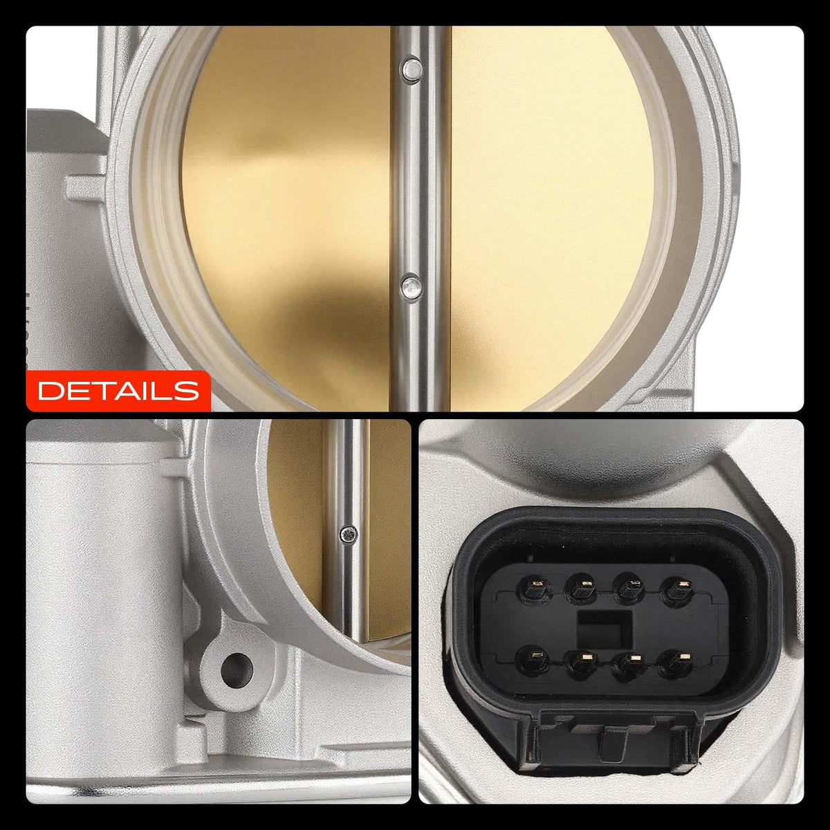 A-Premium throttle body in a garage installation scene illustrating professional replacement ease