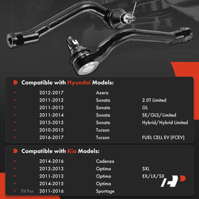 A-Premium tie rod end close-up of ball stud for durable smooth steering action