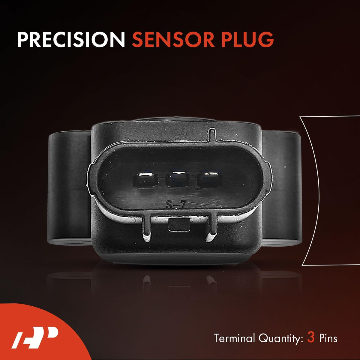 A-Premium TPS installed on throttle body demonstrating direct-fit replacement