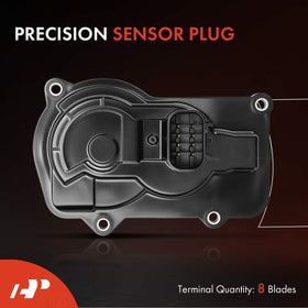 A-Premium TPS installed on throttle body for quick bolt-in replacement