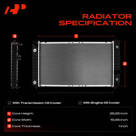 A-Premium transmission oil cooler detail highlighting integrated cooling for fluid protection