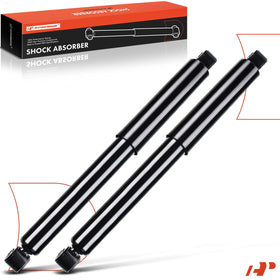 A-Premium shocks on pickup driving on road demonstrating stabilized ride