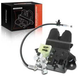 A-Premium trunk latch front view showing complete actuator and correct fitment