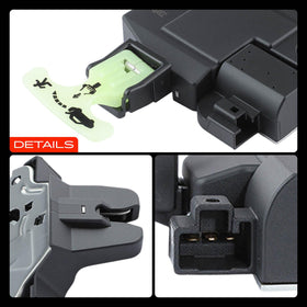 A-Premium trunk latch with tools ready for installation to simplify replacement