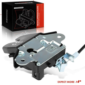 A-Premium technician installing trunk latch in lifestyle setting for practical use
