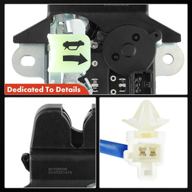 A-Premium trunk latch packaging and label showing part number for confident purchase