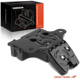 A-Premium trunk latch retail packaging with warranty card for buyer confidence