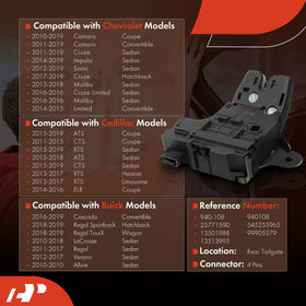 A-Premium trunk latch side profile illustrating compact durable design benefit
