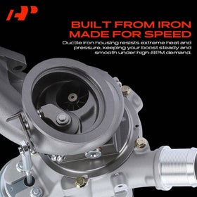 A-Premium compressor housing detail showing durable alloy for cooler operation