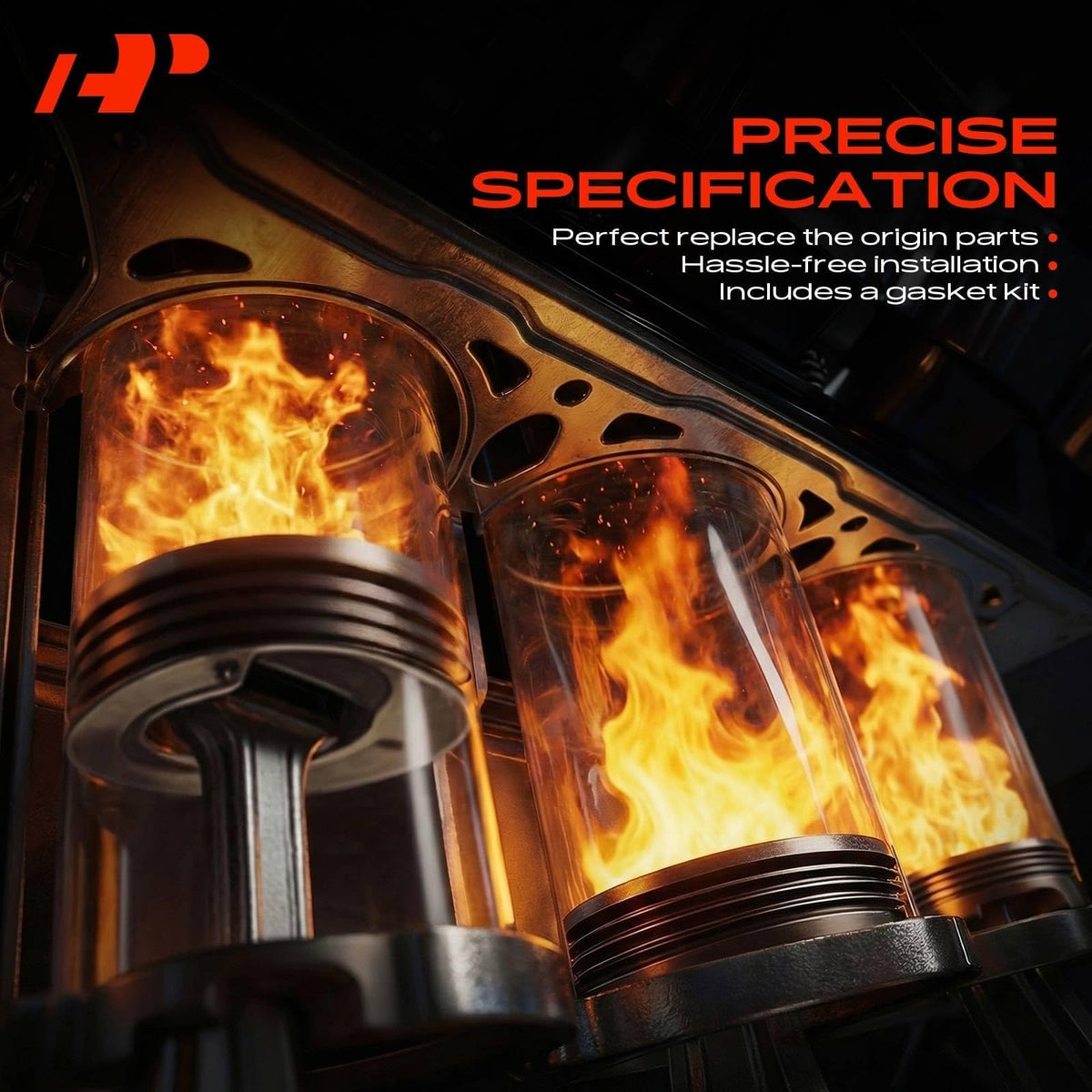 A-Premium internal oil seal view demonstrating protection against intake oiling