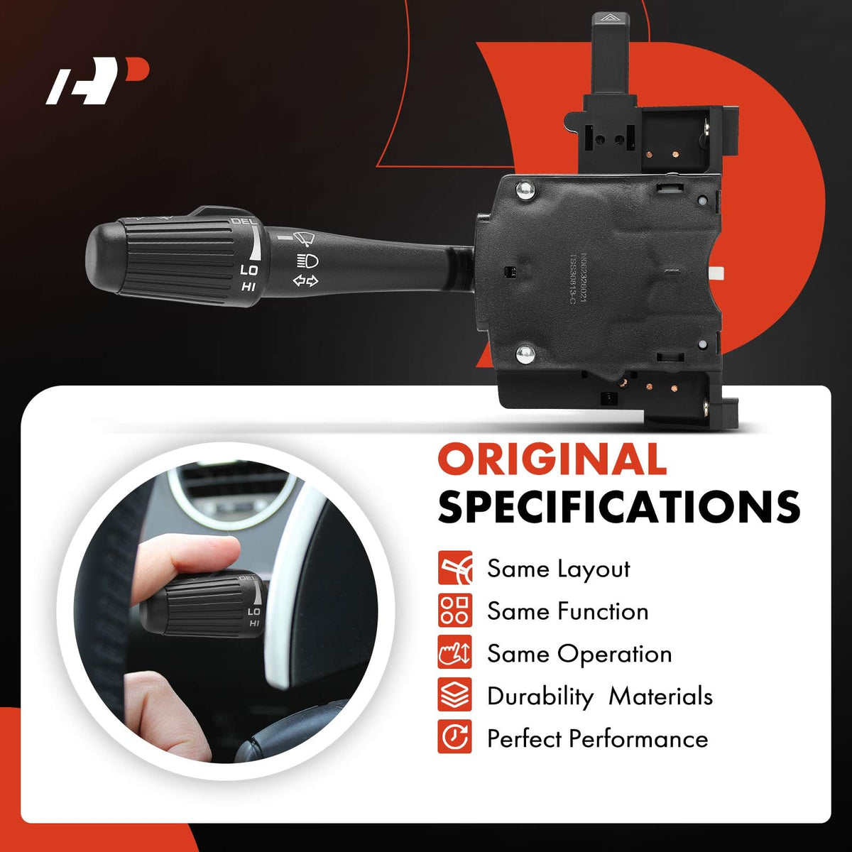 A-Premium visible turn signal markings for clear operation and safety