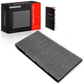 A-Premium under-hood filter front view showing fit and shape for easy replacement