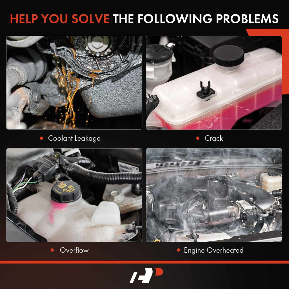 A-Premium installed under hood demonstrating direct-fit replacement benefit