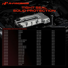 A-Premium gasket and bolts laid out showing included hardware for hassle-free installation