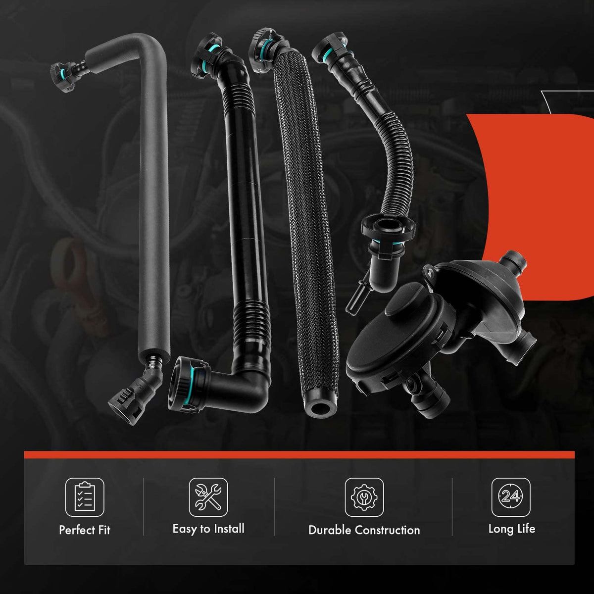 A-Premium valve closeup highlighting build quality and reliable seal benefit