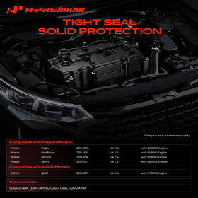 A-Premium gasket and bolts laid out, provides all fasteners for professional installation