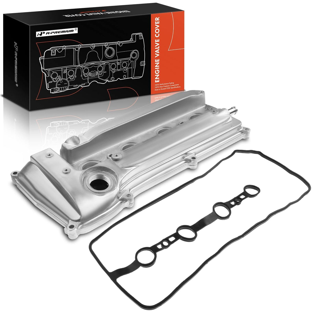 A-Premium valve cover in garage setting showing professional-grade replacement benefit
