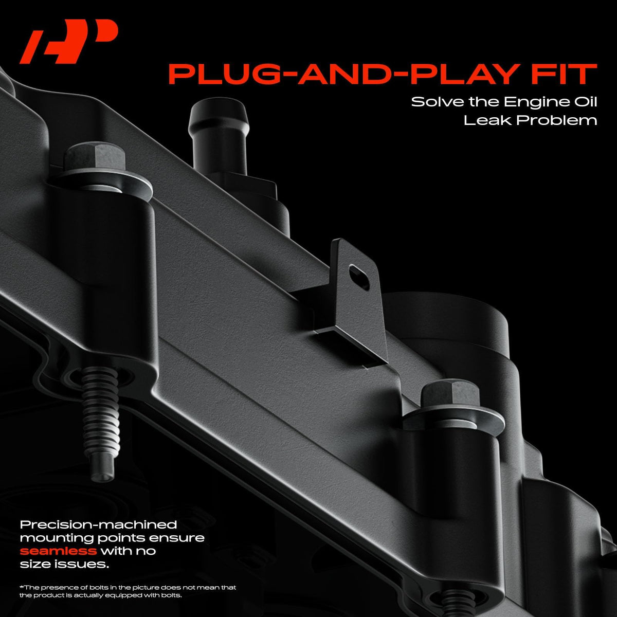 A-Premium valve cover side profile showing contour for correct QR25DE fitment