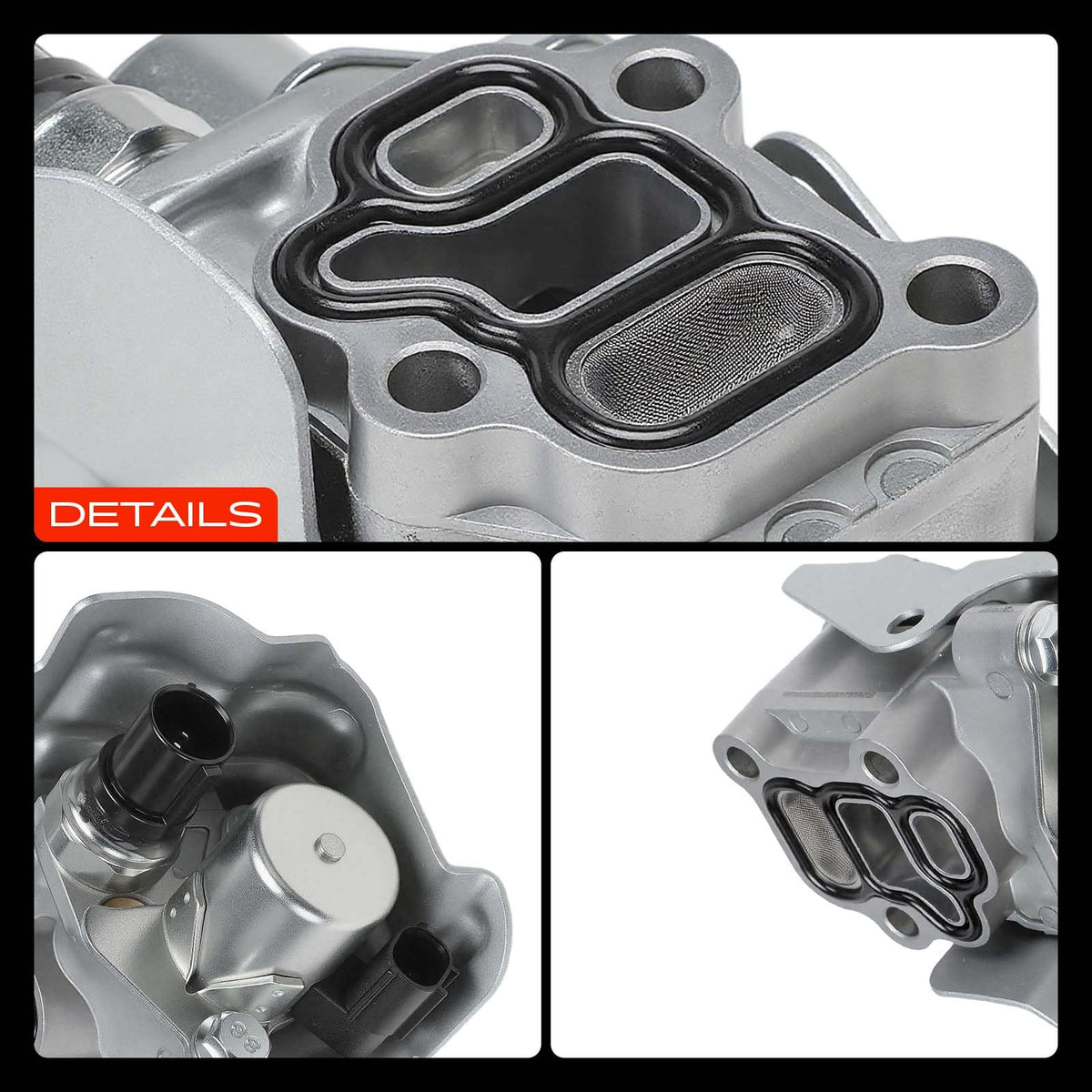 A-Premium sealing surface close-up showing precision-machined flange for tight oil seal