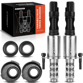 A-Premium kit front packaging showing two VVT solenoids and components, easy identification benefit