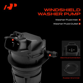 A-Premium pump mounting flange close-up for secure reservoir installation advantage