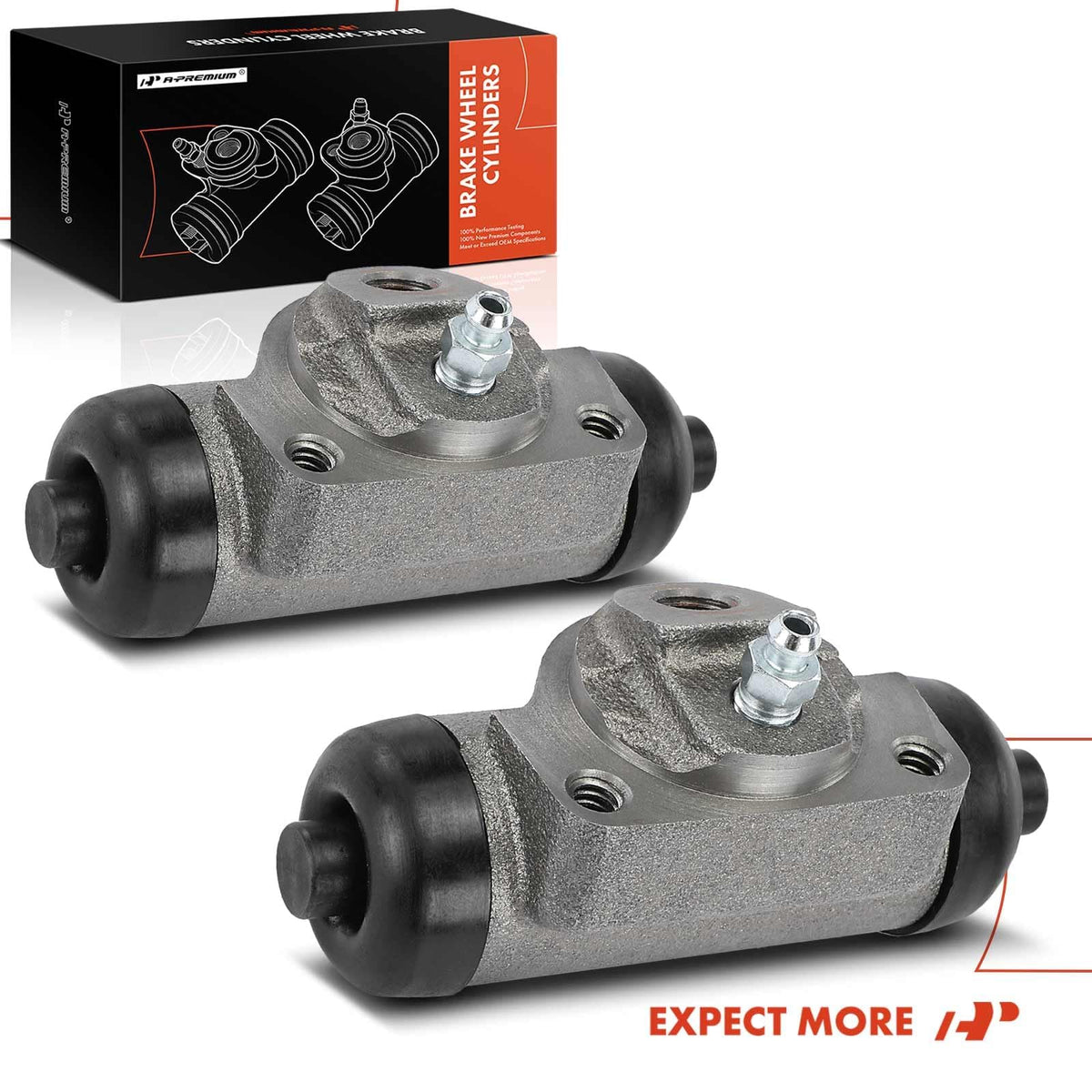 A-Premium wheel cylinder during garage installation showing straightforward replacement process