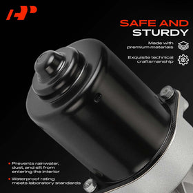 A-Premium motor side profile illustrating compact shape for tight cowl spaces