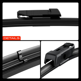 A-Premium underside view showing blade texture and even pressure across glass