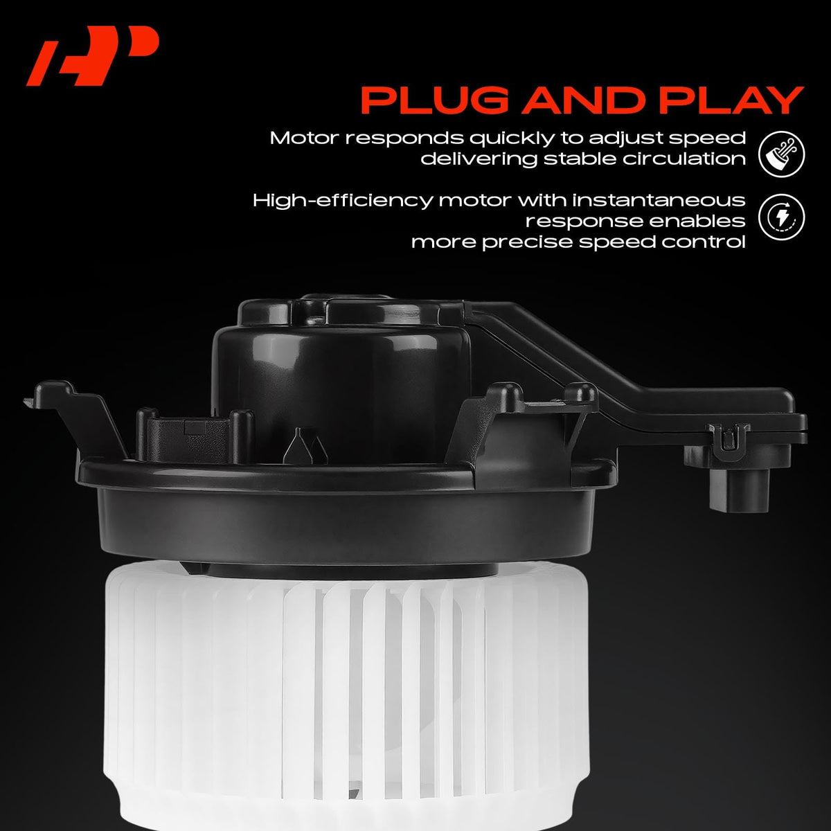 A-Premium wiring and connector view showing plug-fit ease during replacement