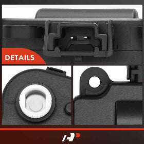 A-Premium actuator wiring harness view showing connector orientation for proper hookup