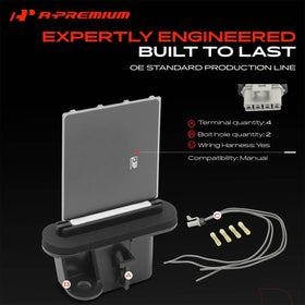 A-Premium wiring harness included for plug-and-play ease