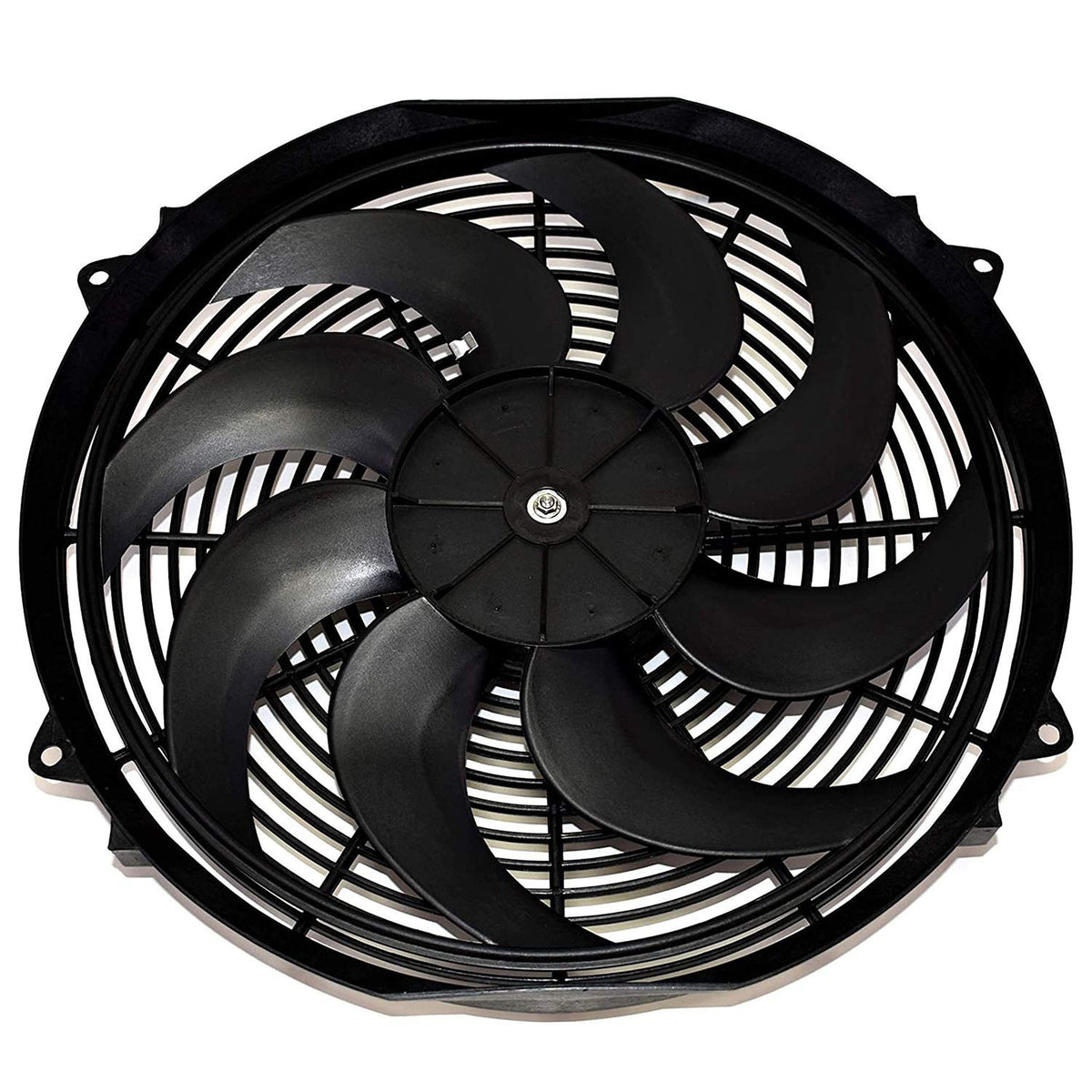 A-Team Performance reversible S-blades close-up for efficient airflow
