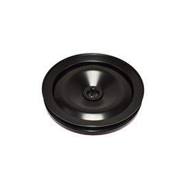 A-Team Performance pulley next to ruler showing diameter for accurate sizing verification