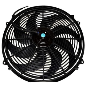 A-Team Performance front view of 16-inch fan showing compact design and improved cooling
