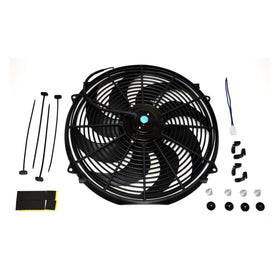 A-Team Performance front view of 16-inch fan showing airflow benefit
