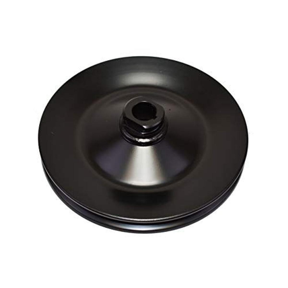 A-Team Performance front view pulley showing robust steel construction and fit reliability