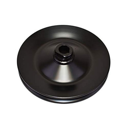 A-Team Performance front view pulley showing robust steel construction and fit reliability
