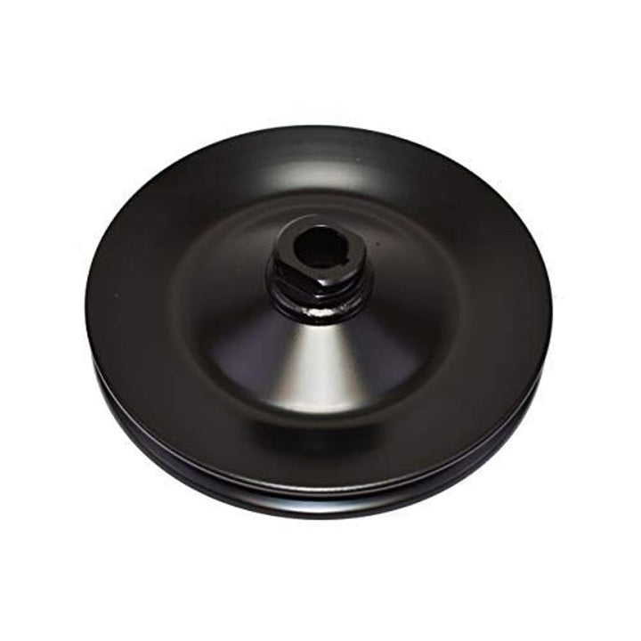 A-Team Performance front view pulley showing robust steel construction and fit reliability