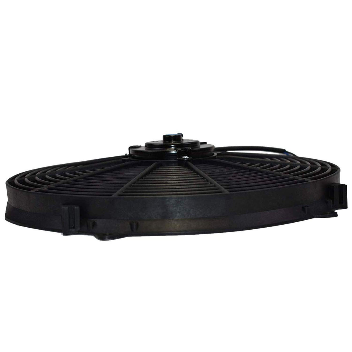 A-Team Performance fan mounted on radiator demonstrating cooling upgrade
