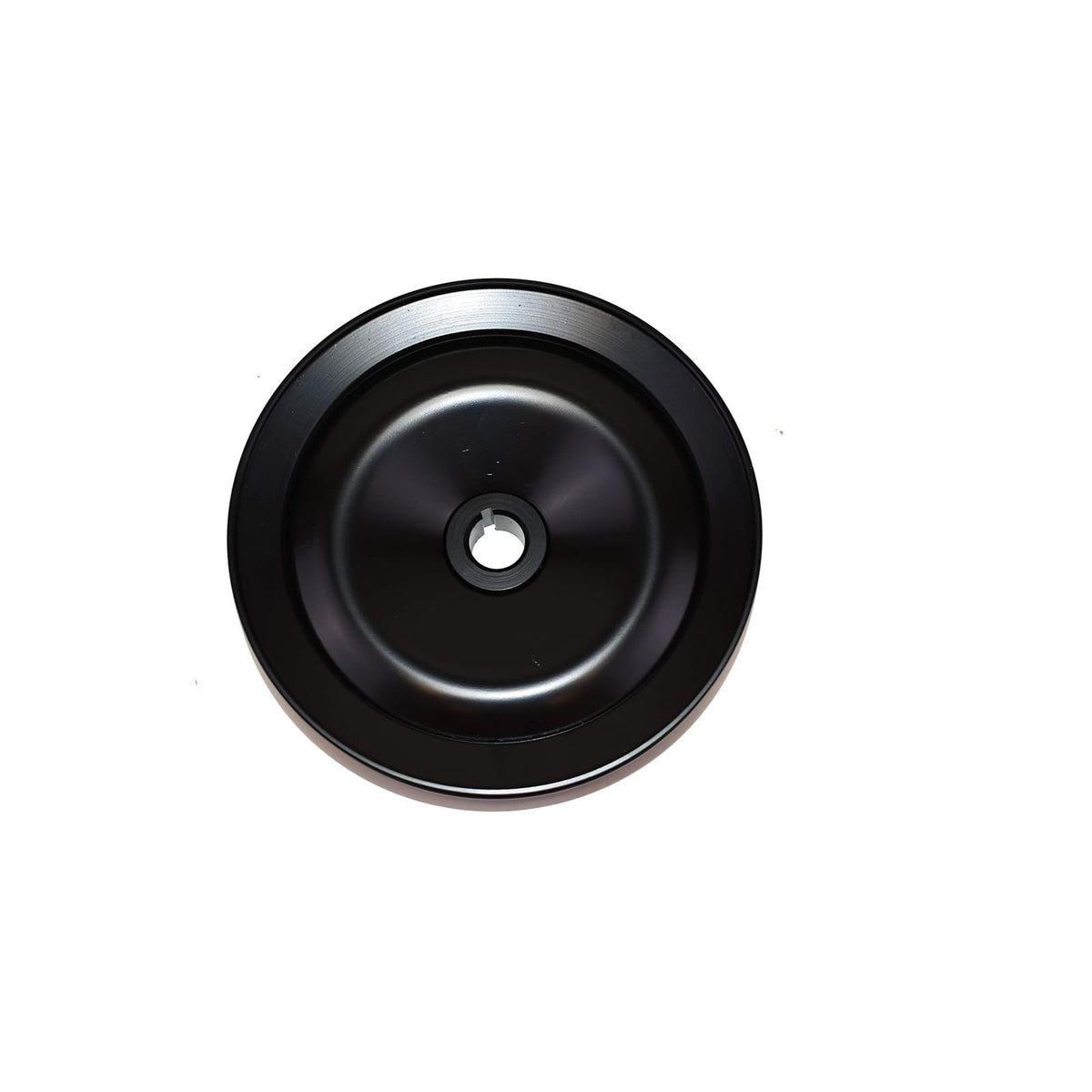 A-Team Performance hub shot revealing 5/8-inch shaft bore for correct pump fitment