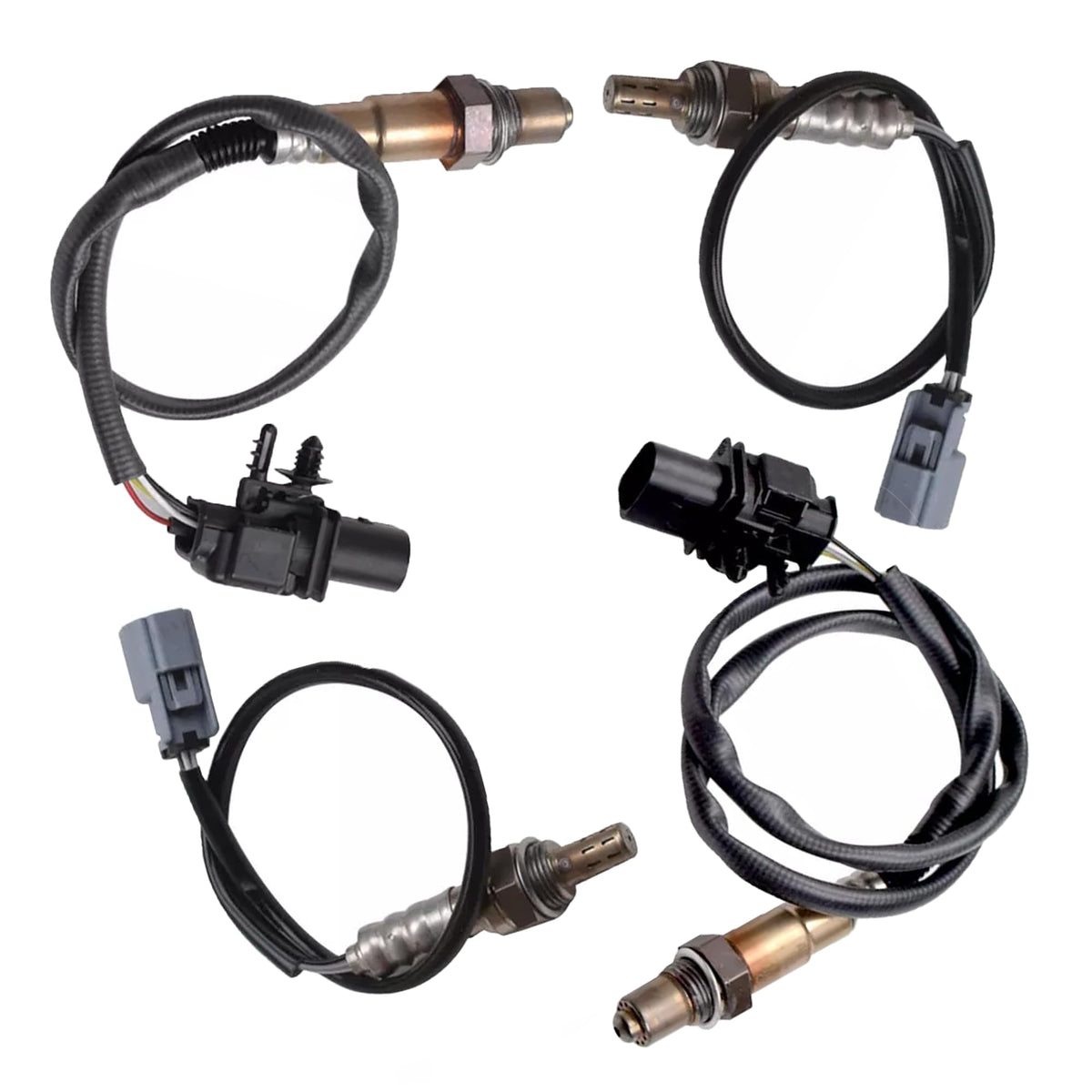 A-tnewb front packaging showing full 4-piece oxygen sensor kit and benefits
